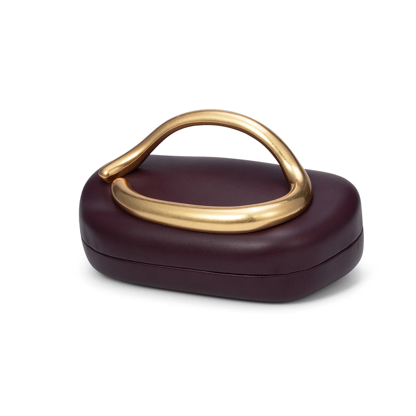 Gold Closure Box Clutch Bag Luxury Small PU Women Handbag For Wedding Party Crossbody Bags