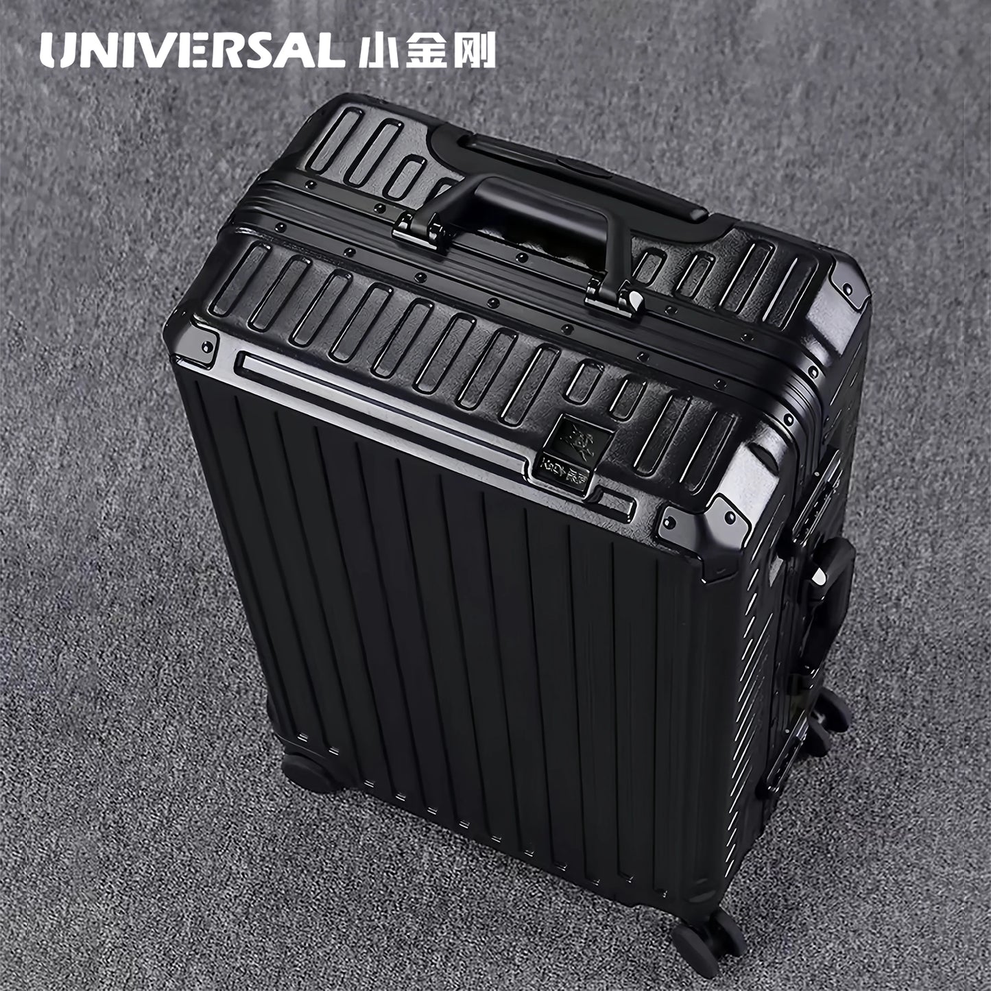 Ultra Sturdy Aluminum Frame Luggage Set With Universal Wheels