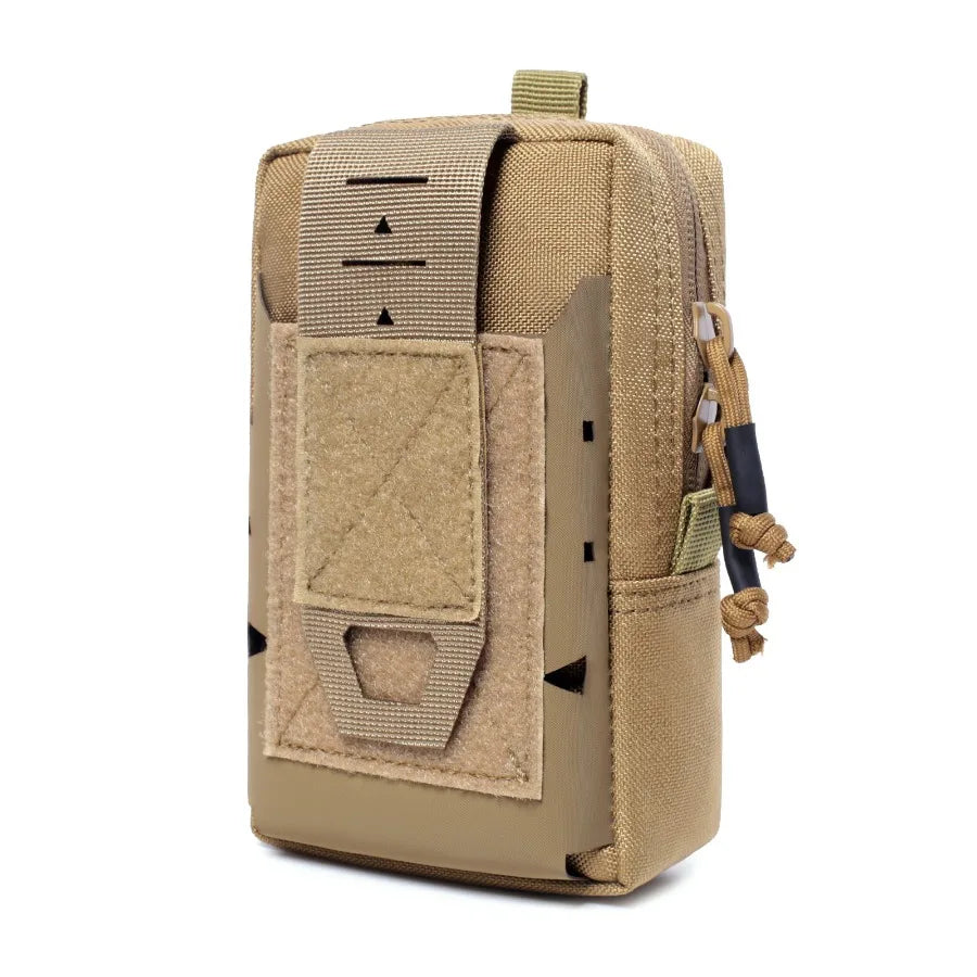 MOLLE Tactical Phone Pouch for Outdoor EDC and Hiking