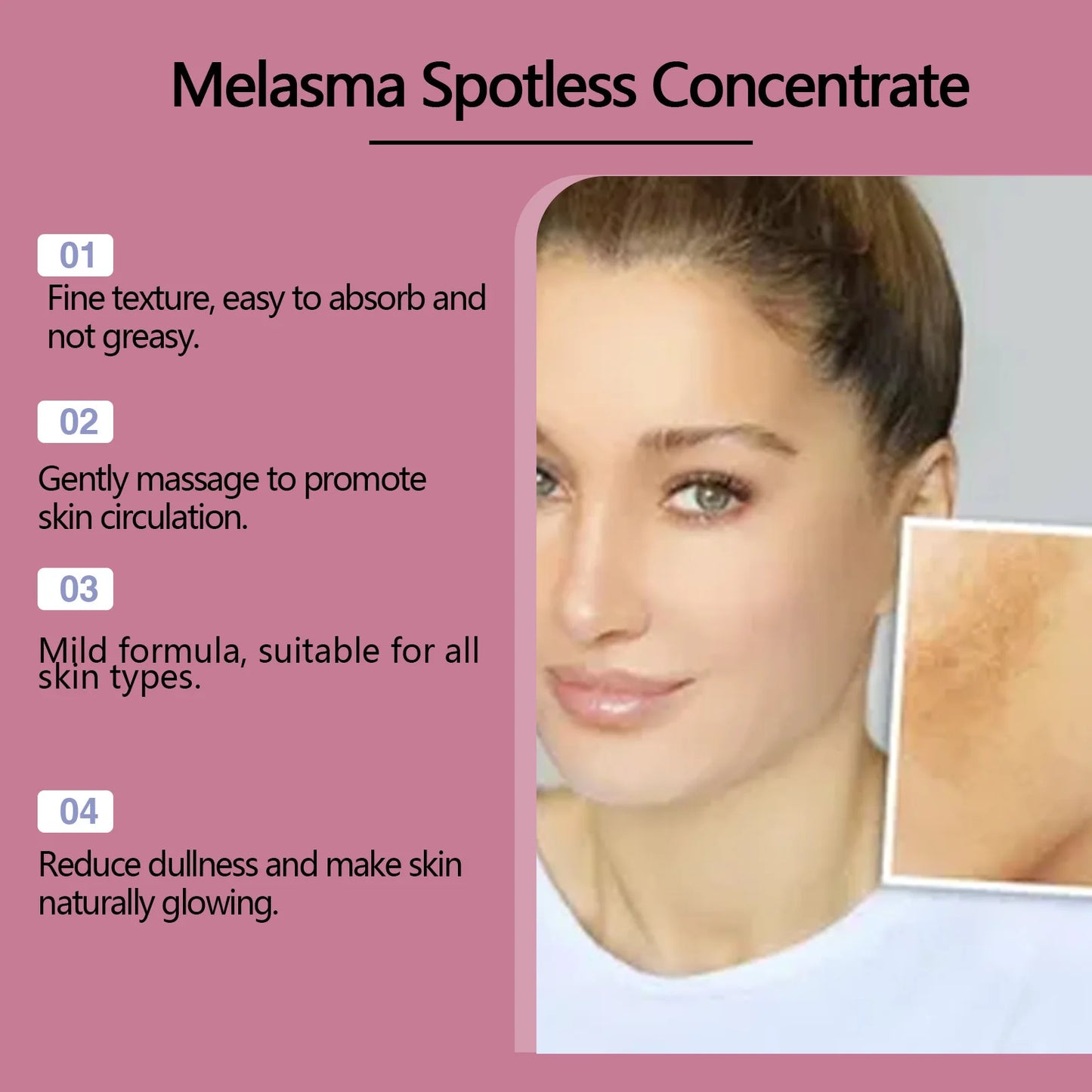 Spot Lightening Face Cream Niacinamide Whitening Cream Dimming Pigmentation Brightening Moisturize&Firm Skin Facial Care Product