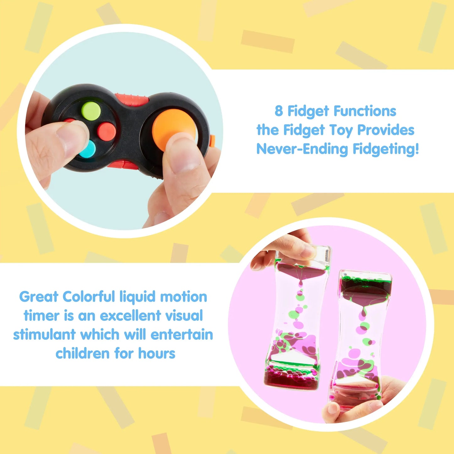 Joyfy 60 Pack Fidget Toys Party Favors Stress Relief Gifts