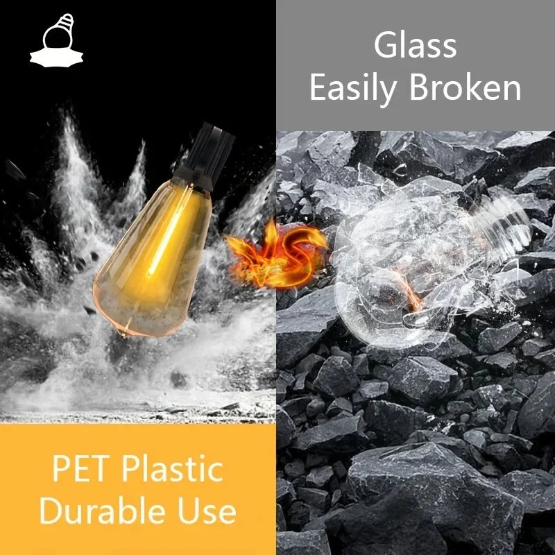 MIMIRGB LED ST38 Ball String Lights Waterproof Outdoor