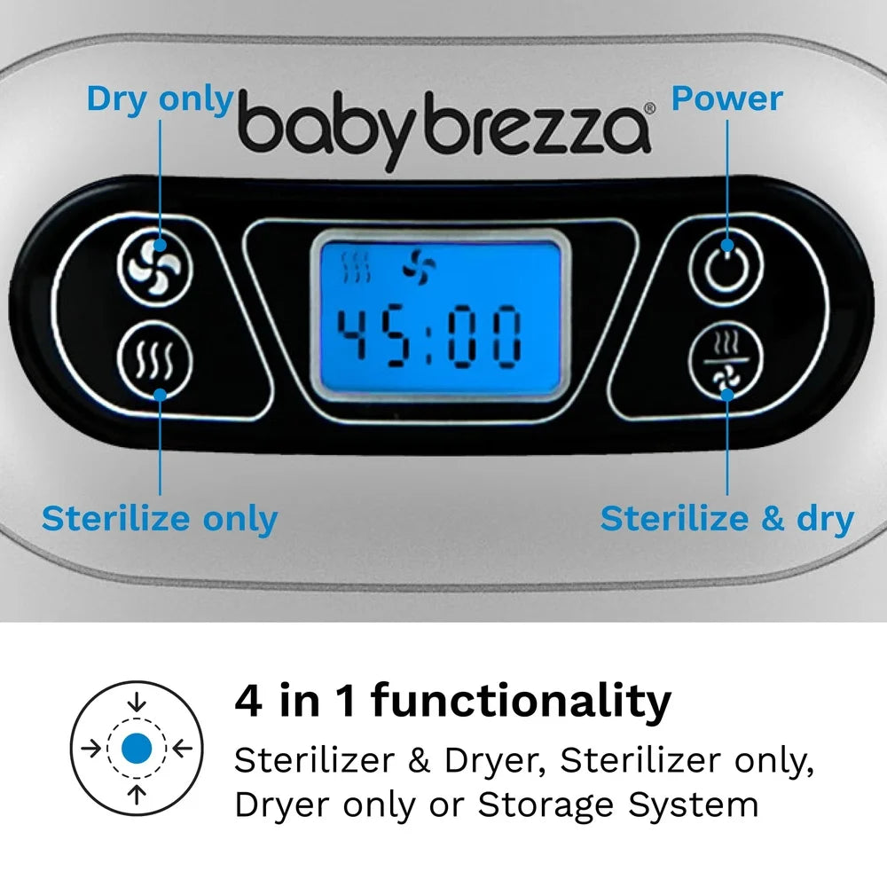 XMSJ Electric Baby Bottle Sterilizer Dryer With LCD Control