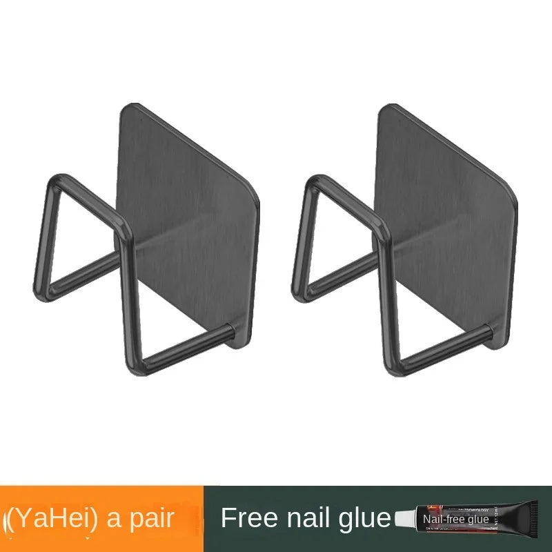 Stainless Steel Wall Mounted Storage Rack For Pots And Covers