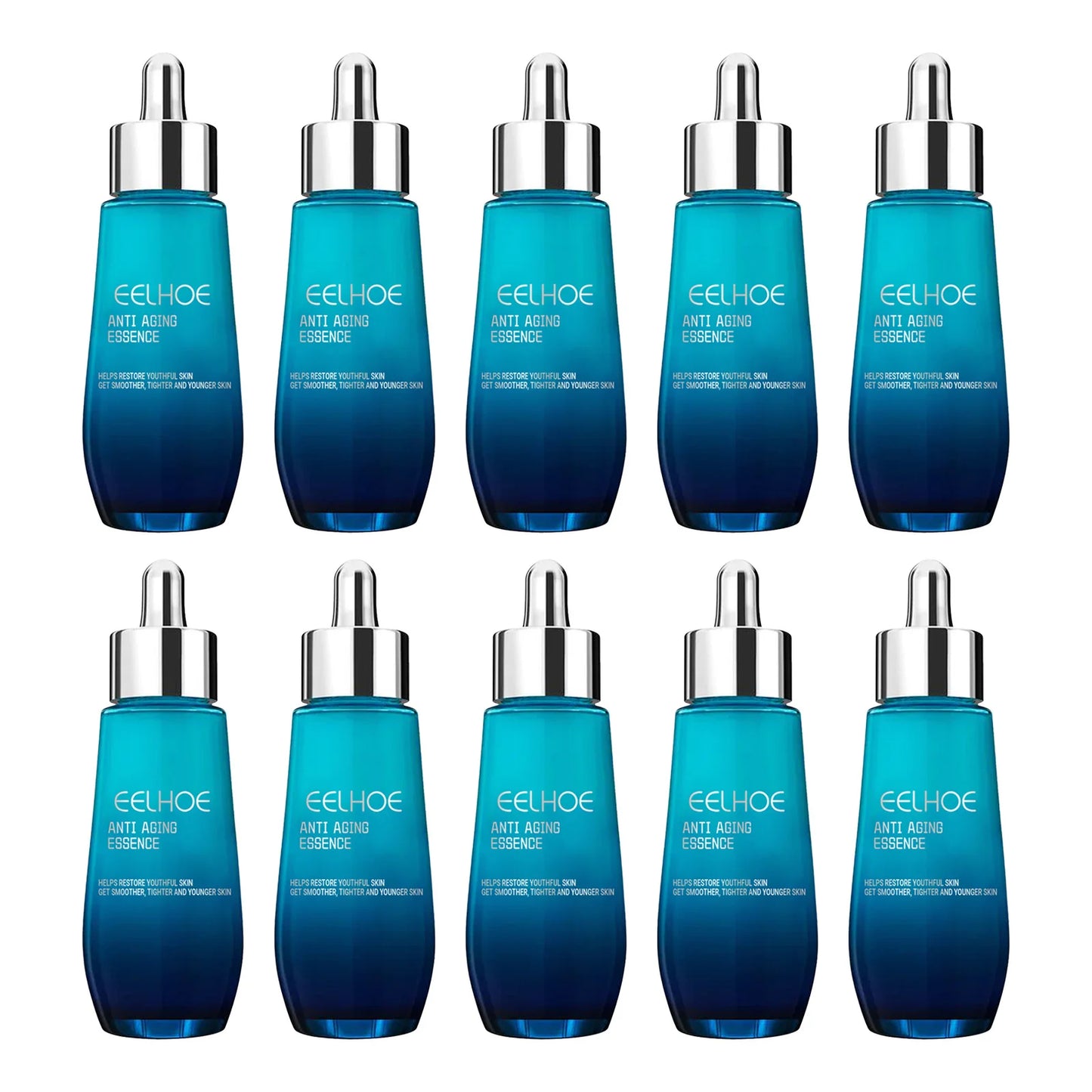EELHOE Hyaluronic Acid Essence Skin Renewal Reduce Fine Lines Wrinkles Anti Sagging Skin Moisturizing Korean Daily Facial Care