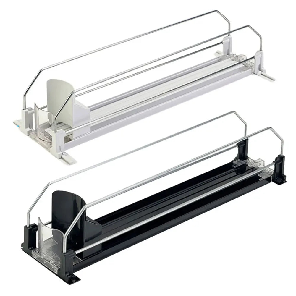Drink Organizer Automatic Pusher Glide Dispenser For Soda Cans
