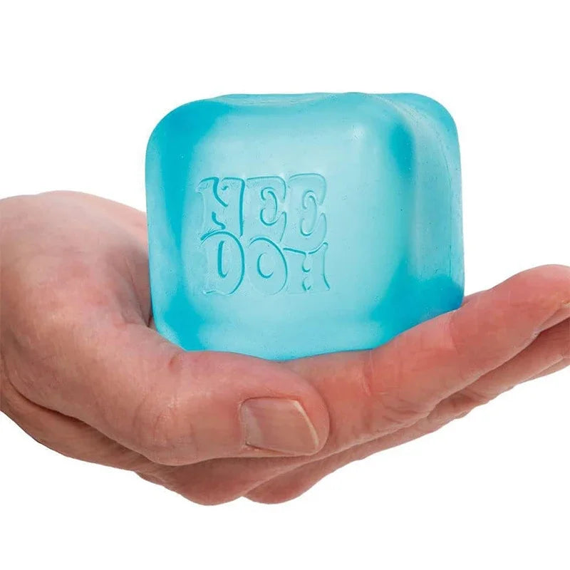 Schylling Needoh Nice Cube Sensory Toy Stress Reliever Pinching Puzzle Solving Venting Block Children's Souvenir Educational Toy