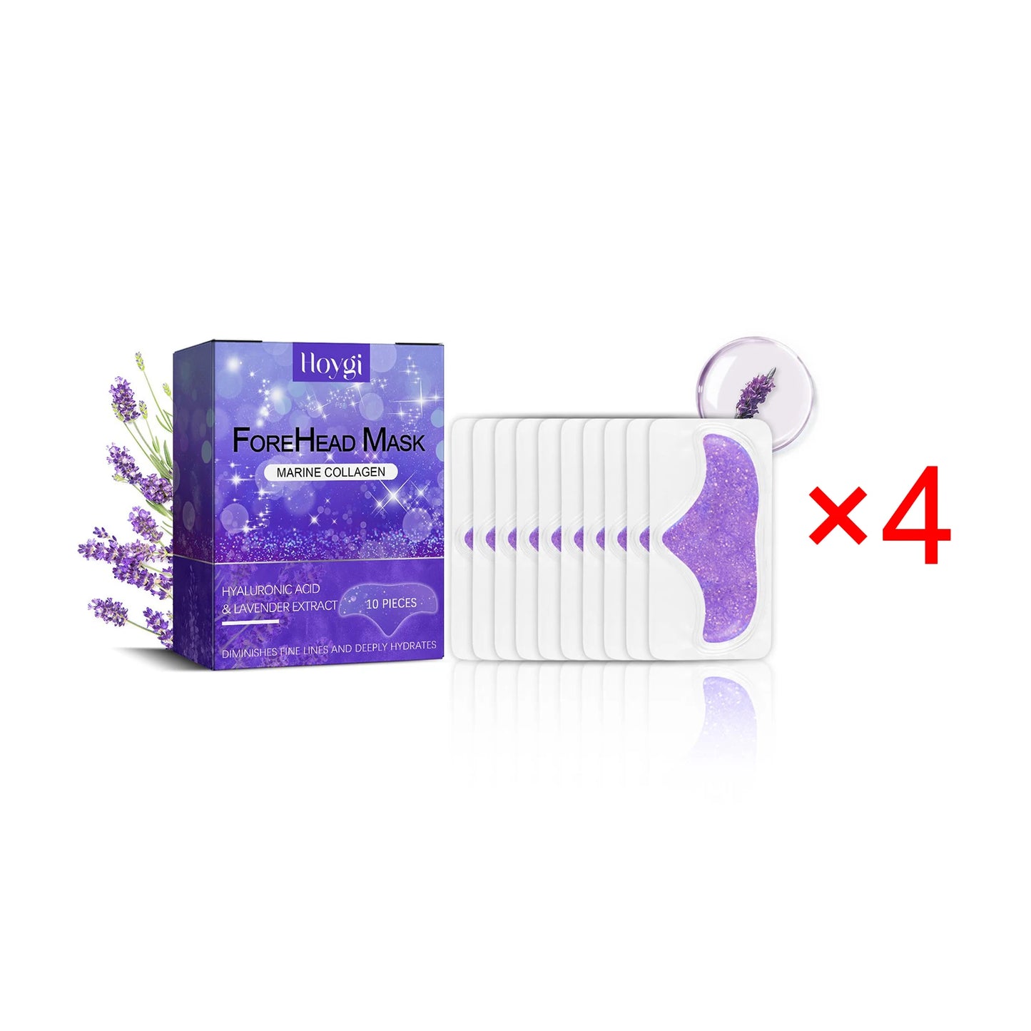 Hoygi Forehead Wrinkles Patches Anti Aging Treatment Mask Kit