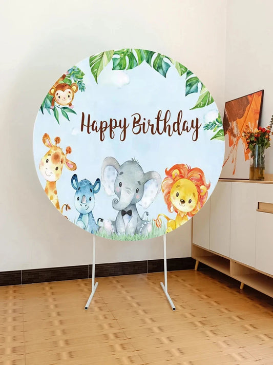 NONECN Iron Arch Balloon Stand Backdrop For Parties And Events