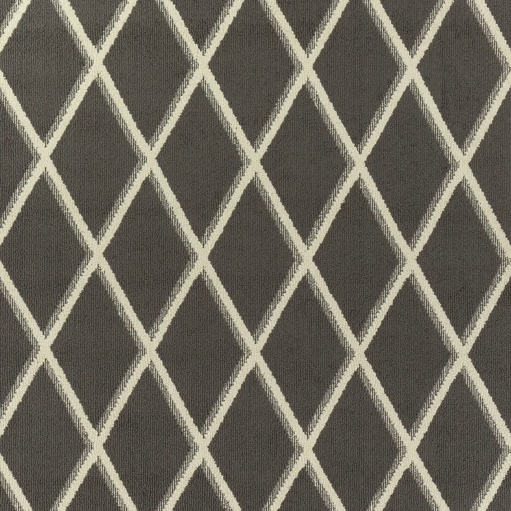 CN Fujian Diamond Geometric High Low Pile Rug Non Slip