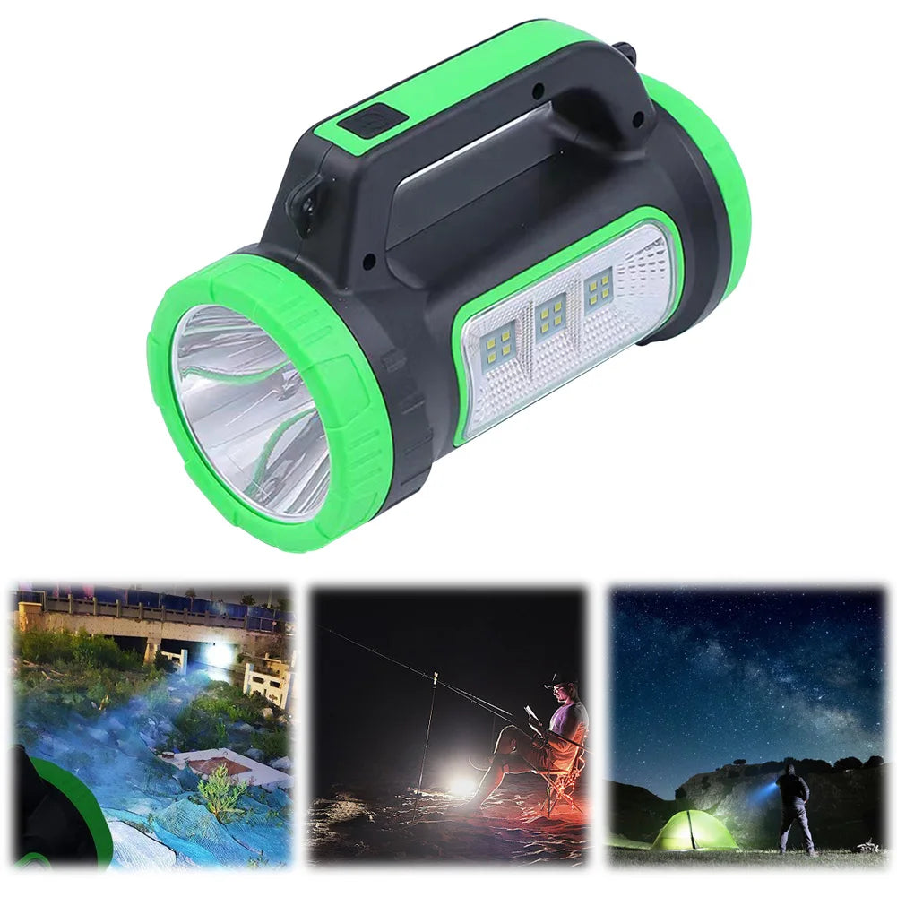 Alloet Multifunctional Portable Solar LED Flashlight USB