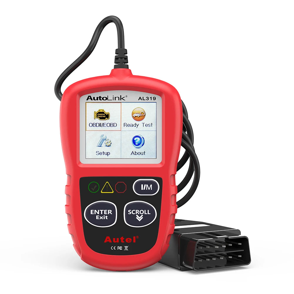 Autel AL319 OBD2 Code Reader Car Diagnostic Tool OBDII Scanner