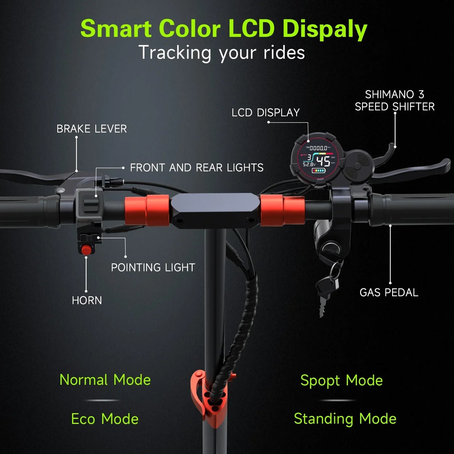 Freeboy J11 Plus 1200W Folding Fat Tire Electric Scooter