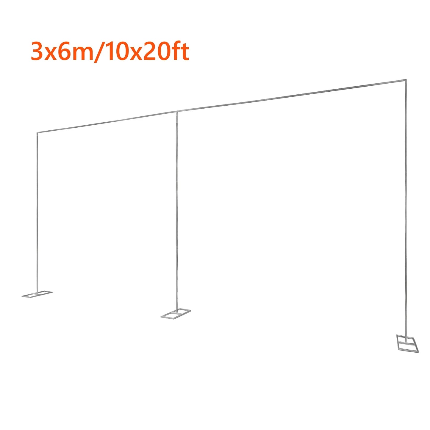 NONECN Metal Wedding Arch Stand Backdrop For Event Decor