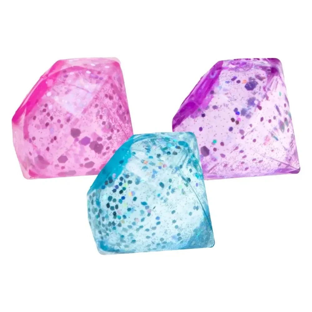 Diamond Ice Cubes Stress Ball Squeeze Toy for Stress Relief