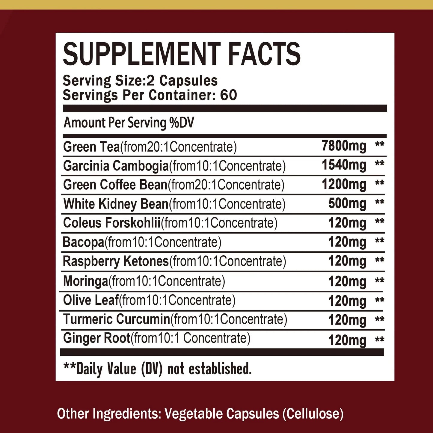 Metabolism Support for Women - Promote Fat Metabolism, Reduce Abdominal Fat, Suppress Appetite - 120 Capsules