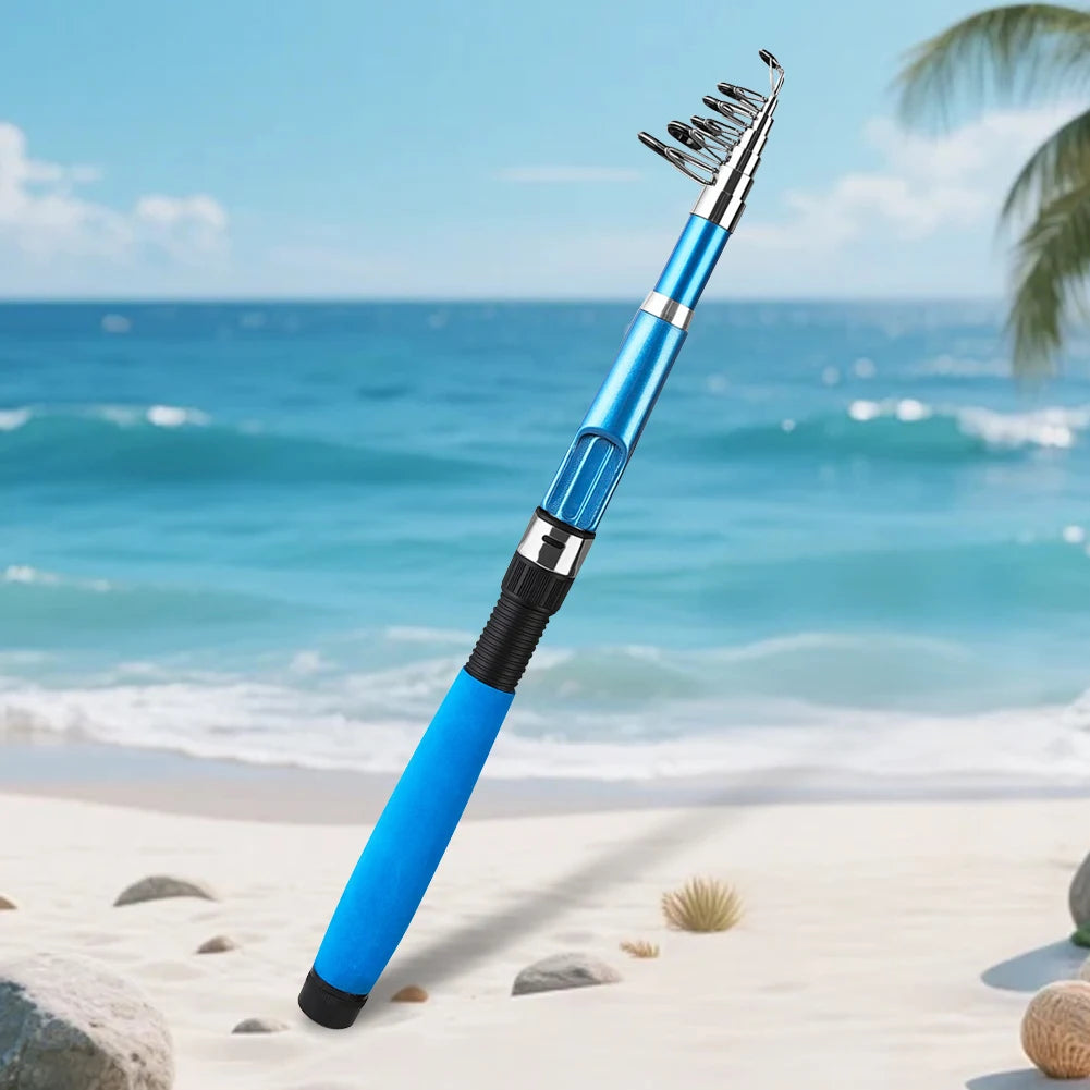 Rurfing Ultralight Telescopic Travel Fishing Rod For Saltwater And Freshwater