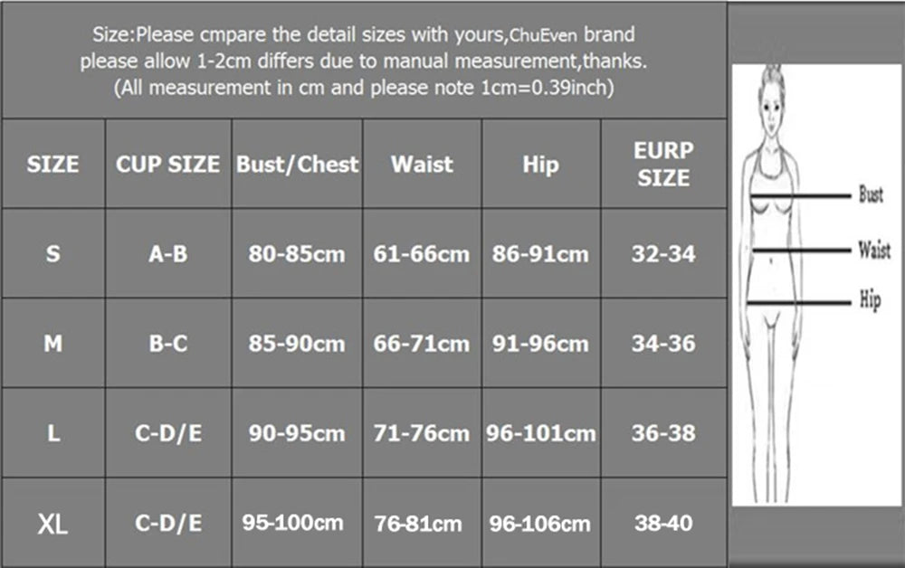 Women Push Up Strapped One Piece Swimsuit High Cut Monokini