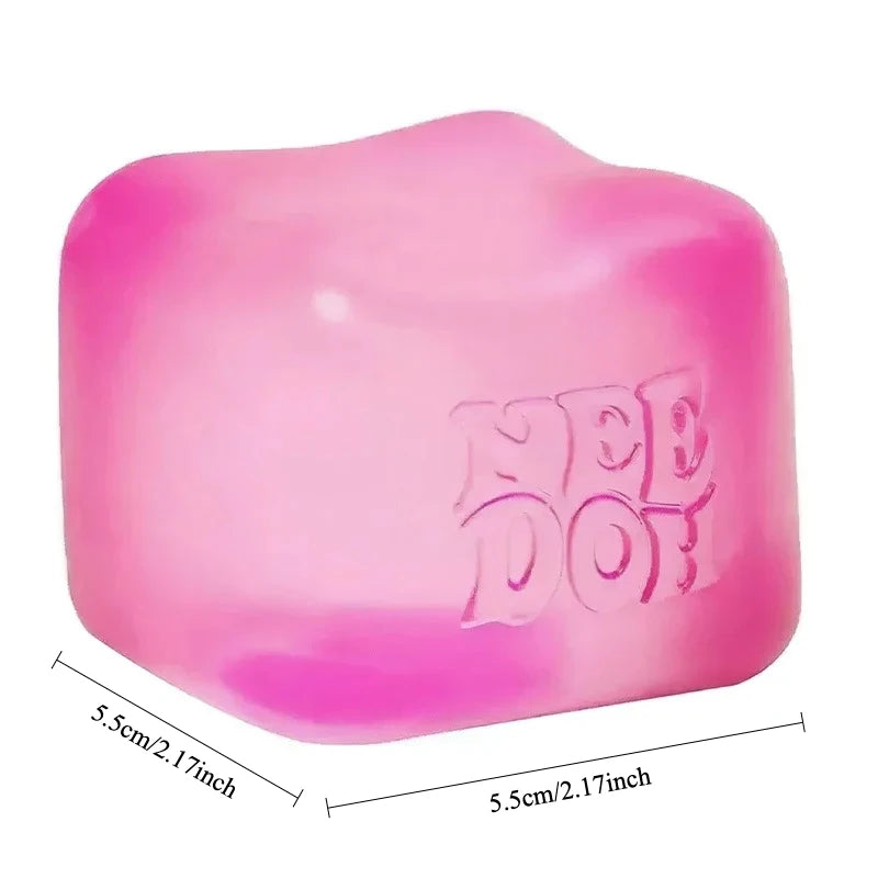 Needoh Nice Cube Sensory Stress Reliever Fidget Tool For Focus