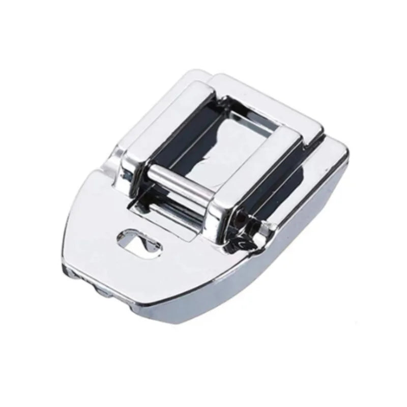 Silver Grey Invisible Zipper Foot - Easy Attachment, High Precision, Compatible with Singer, Brother, Janome, Babylock