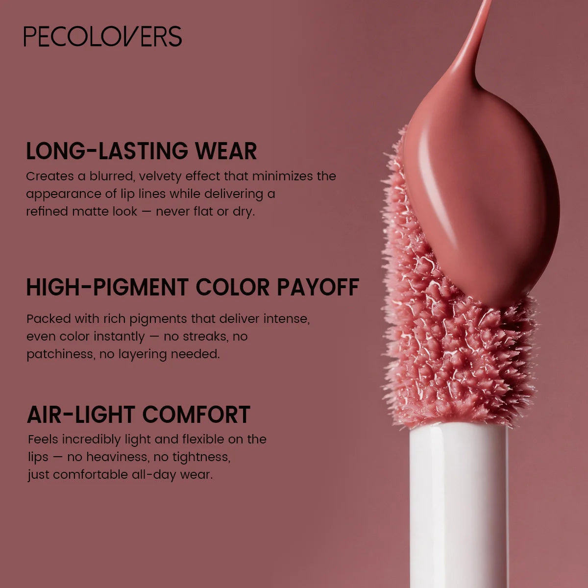 6PCS/SET Cream Matte Lip Tint Stick,Even Color Layering,Comfortable All-day Wear,Classic Neutral Lip Shades,Soft Fluffy Applicator Head,Compact Carry Lip Gloss Set,Suitable For Daily Travel And Everyday Female Makeup