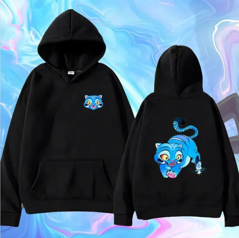 CN Anhui Devil Hunter Hoodie Y2K Streetwear Sweatshirt