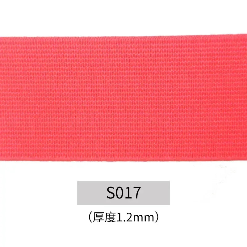3/5M 25/30/40/50mm Flat Elastic Band for Sewing Pants Waistband Rubber Cord Tape Stretch Webbing Bands DIY Clothes Accessories