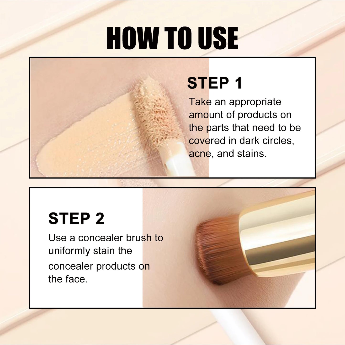 Eelhoe Double Head Concealer Highlighter Brightening Matte