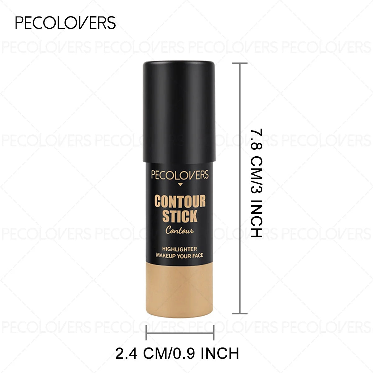 5PCS/SET Full Coverage Concealer Cream Flawless Covering Dark Circles Silky Smooth Texture Concealer Wrinkles And Pore Invisible Foundation Cream,Highlighter Contour Stick