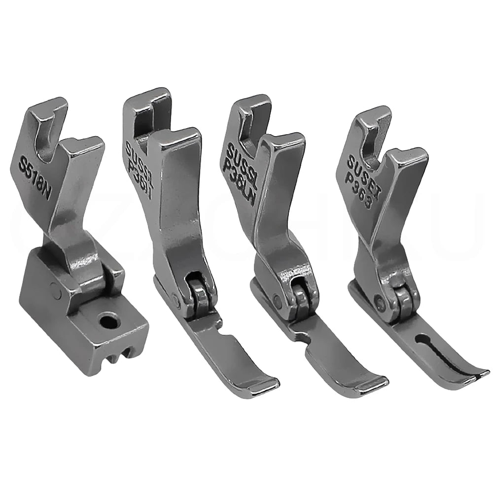 OZXHIXU Zipper Presser Foot Set For Singer Brother Juki Lockstitch