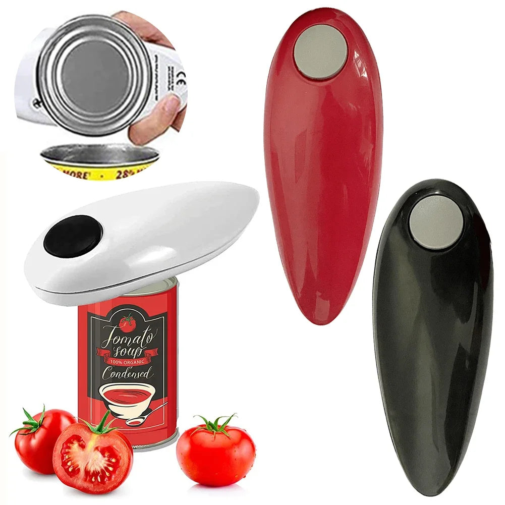 Shunmaii Electric Can Opener Hands Free Jar Opener For Weak Hands Smooth Edge