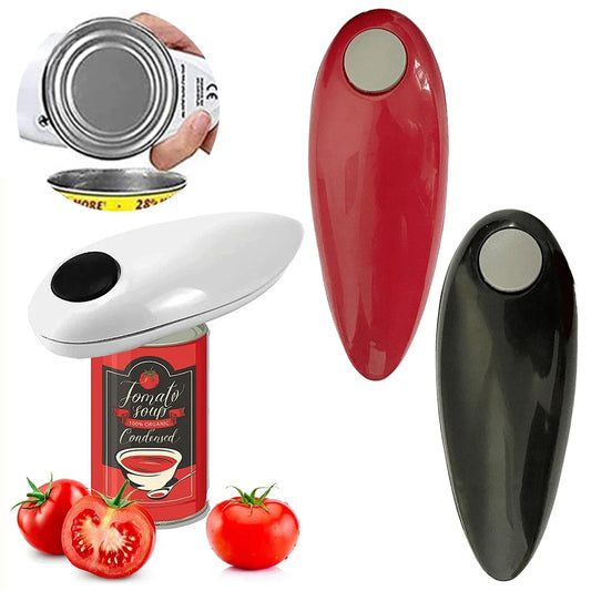 Shunmaii Electric Can Opener Hands Free Jar Opener For Weak Hands Smooth Edge