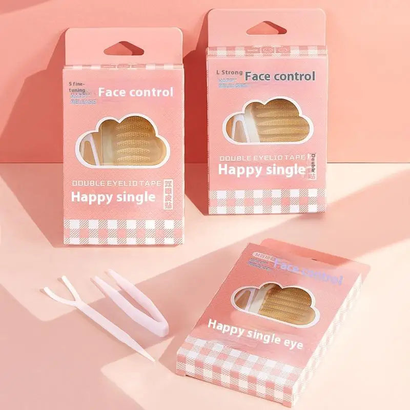 Natural Invisible Double Eyelid Stickers 90 or 240 Count Long Lasting Big Eye Beauty Tapes for Single Eyelids