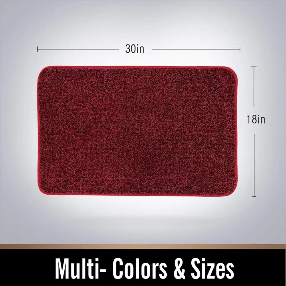 DIXSG Dirt Trapper Indoor Door Mat Non Slip Washable Rug