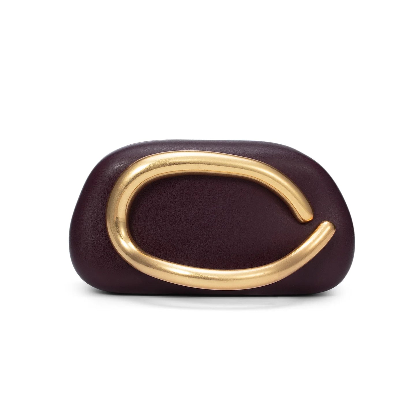 Gold Closure Box Clutch Bag Luxury Small PU Women Handbag For Wedding Party Crossbody Bags