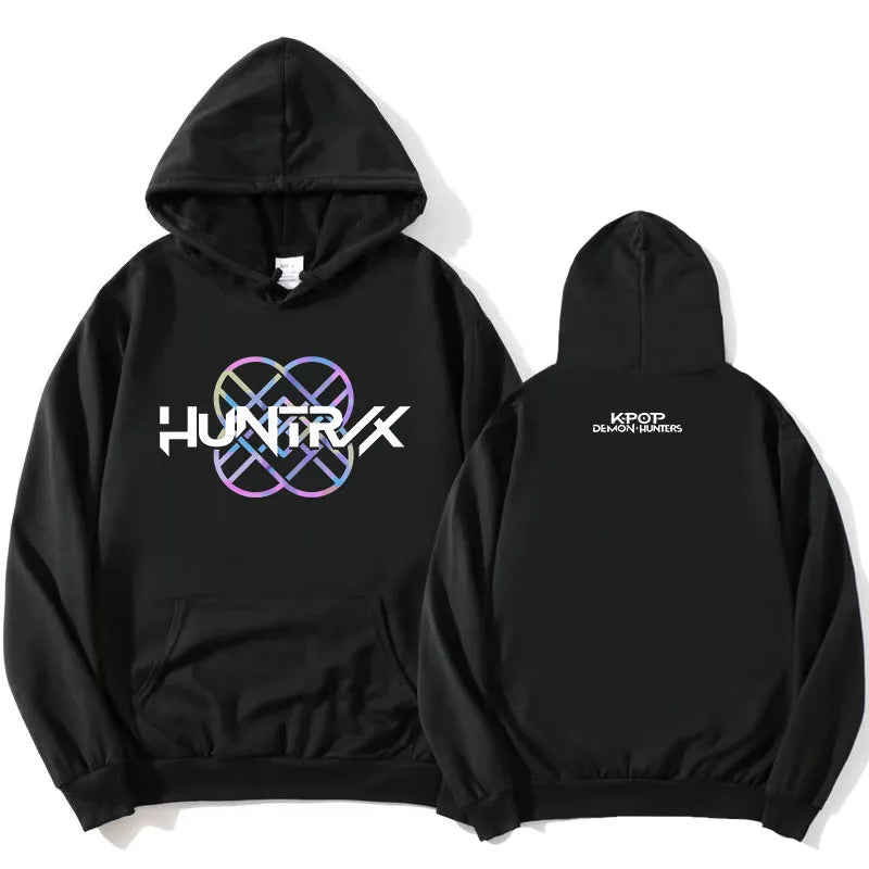 Huntrix KPop Demon Hunters Hoodie Graphic Printing Pullover