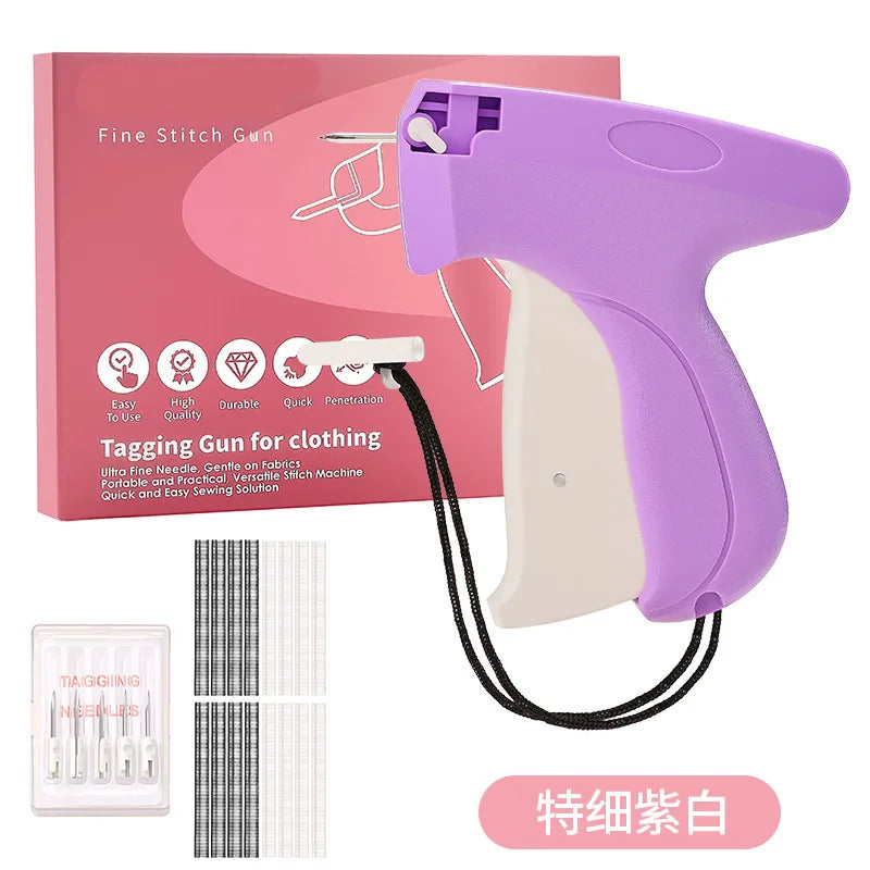 Quick Clothing Fixer Sewing Gun Handheld Garment Stitch Tool Quilt Holder Fastener Tag Fixing Tool for Clothes