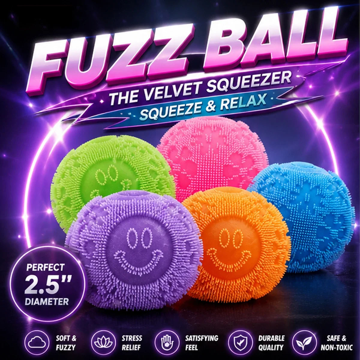 Schylling Needoh Pizza Sensory Fidget Cube Stress Relief Toy