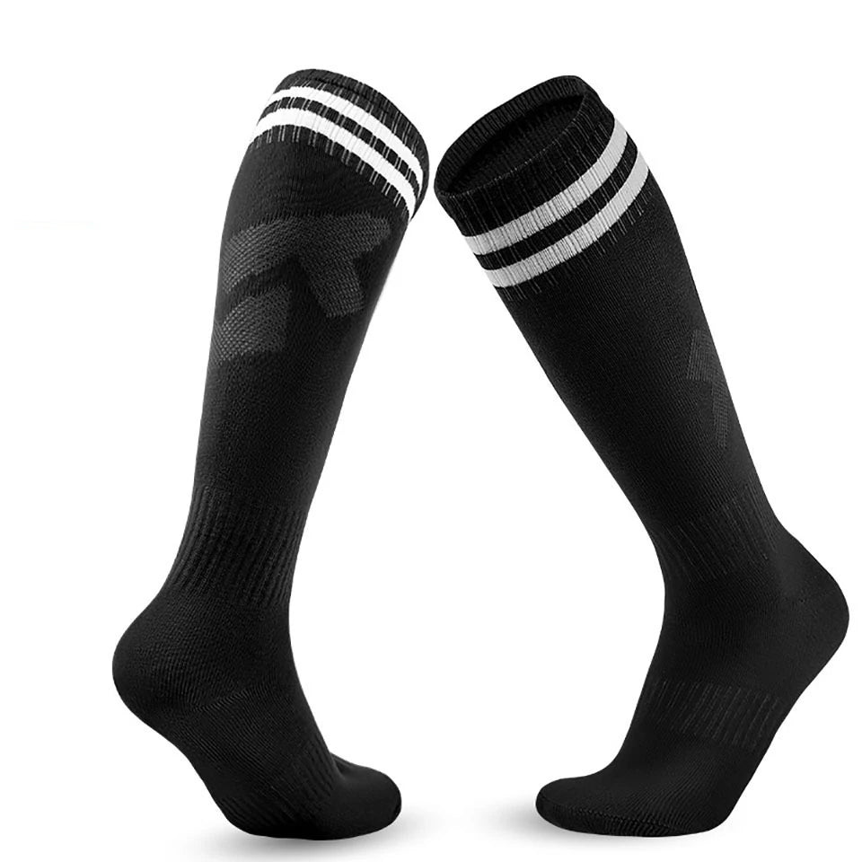 Loogdeel Knee High Soccer Socks Unisex Breathable Sports Socks
