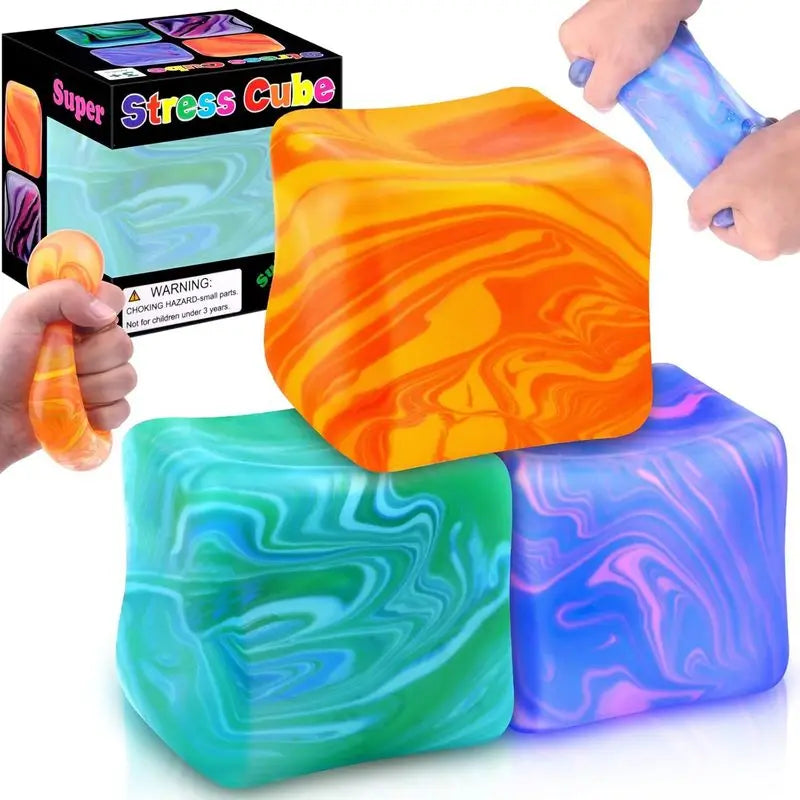 Texture Block Maltose TPR Squishy Stress Relief Toy