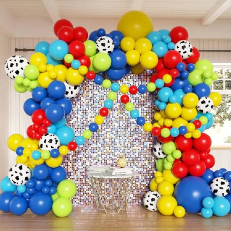 Balloon Arch Kit, 162pcs Light Clear Balloons for Wedding Bridal Shower Baby Shower Gender Reveal Baby Boy Birthday Party Decor