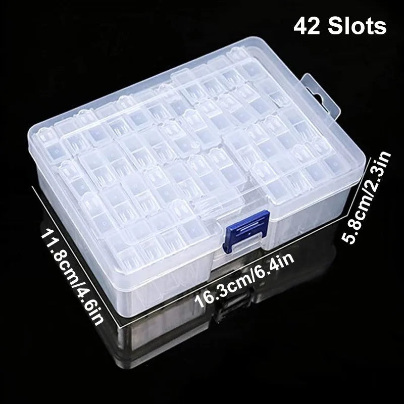 NONEDIY Diamond Painting Bead Storage Box Set Mosaic Organizer
