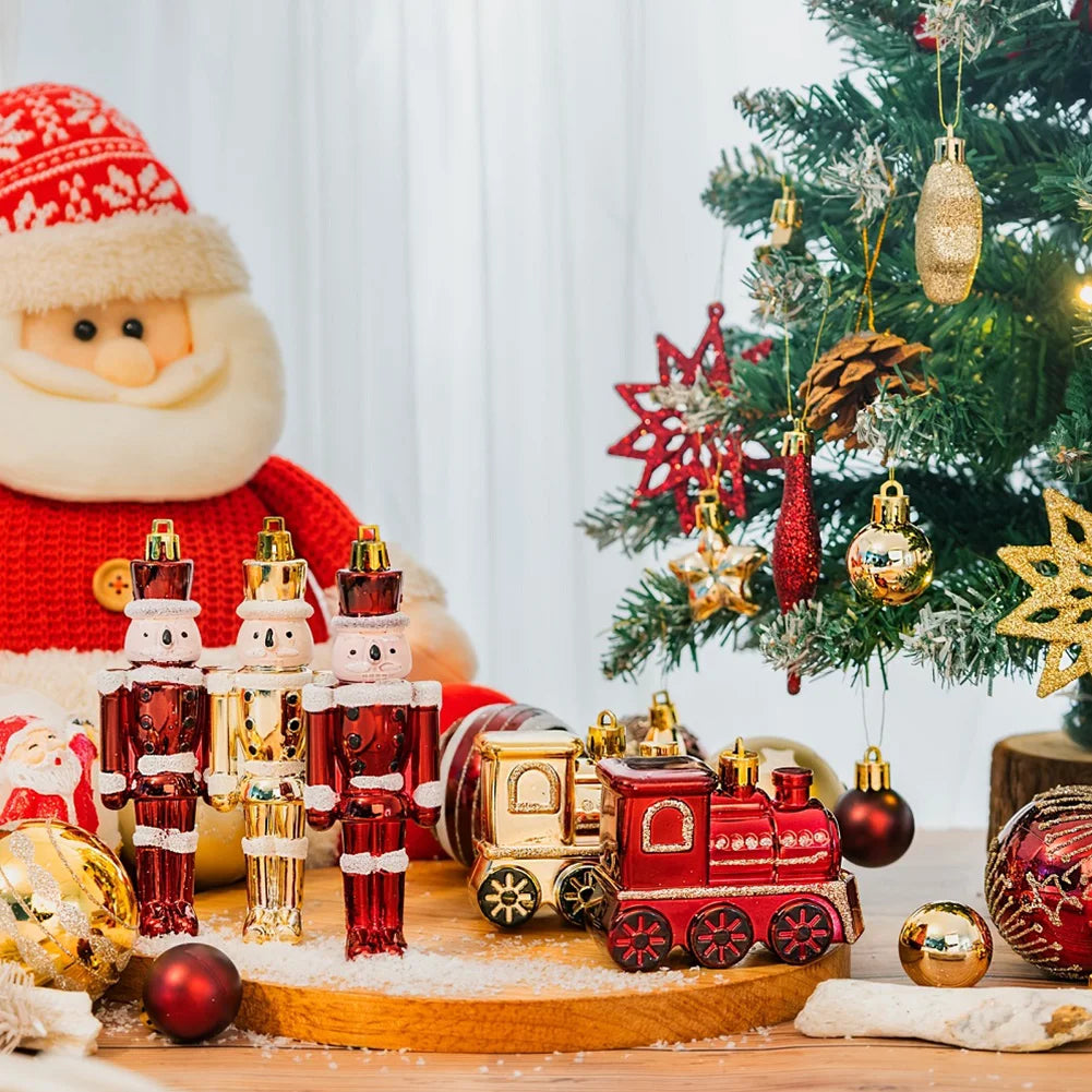 Shunmaii 50Pcs Christmas Ball Ornaments Set