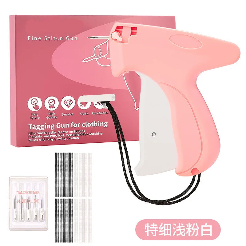 Quick Clothing Fixer Sewing Gun Handheld Garment Stitch Tool Quilt Holder Fastener Tag Fixing Tool for Clothes