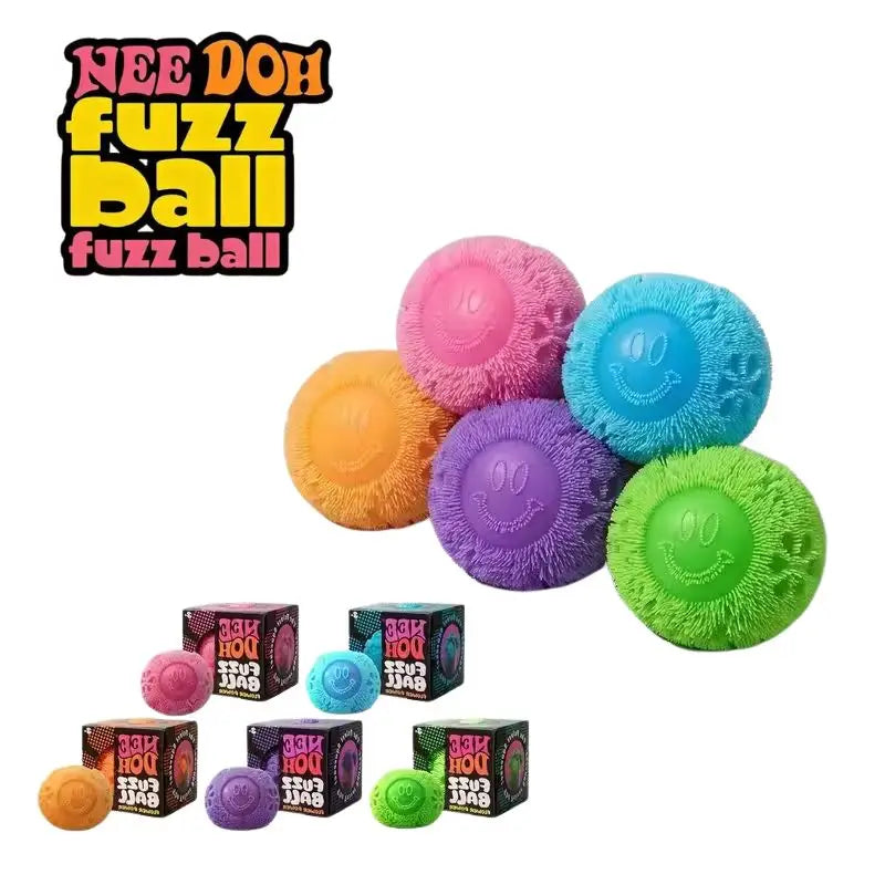 NeeDoh Fuzz Ball Blind Box Series Stress Relief Desktop Toy