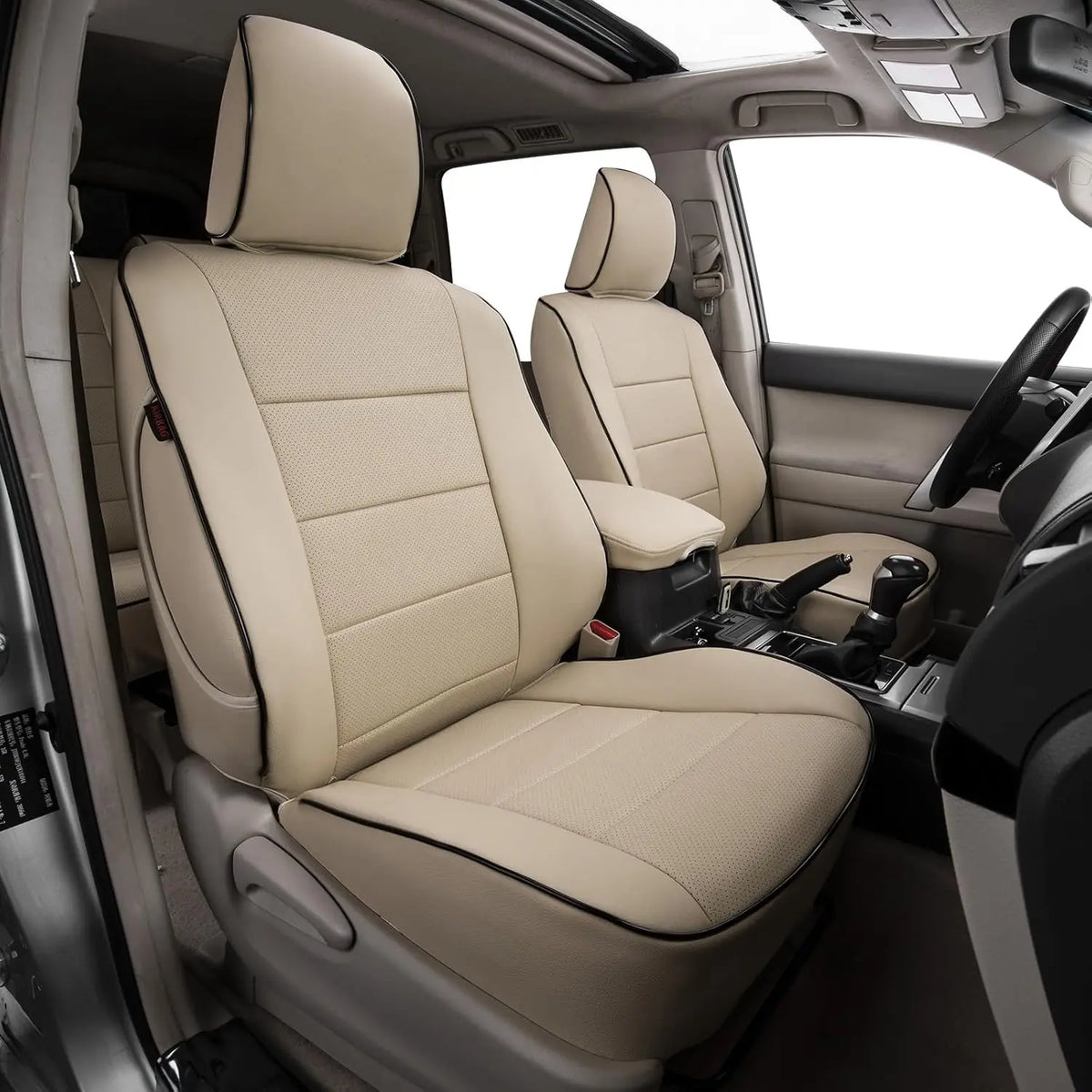 EKR 4Runner Car Seat Covers Custom Fit for Toyota 4Runner 2010-2026 5/7 Seats Full Set Leather Waterproof Automotive Seat Protector Cushion