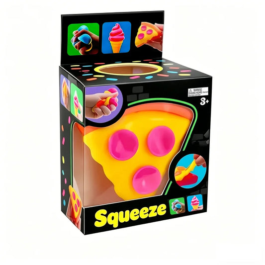 Ice Cream Pizza Squeeze Toy Sensory Stress Relief Gadget
