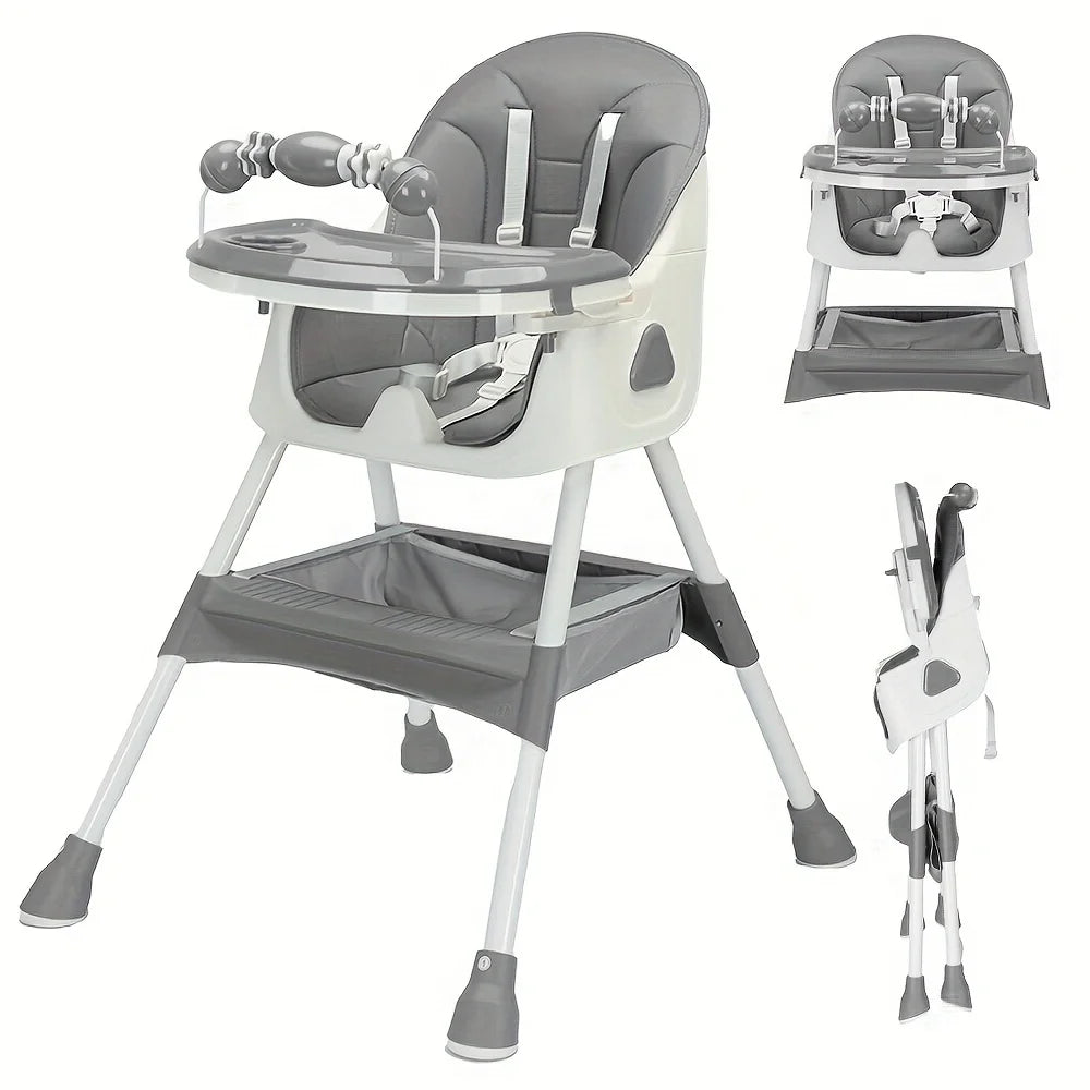 UBRAVOO Foldable Baby High Chair E500 With Antislip Pad