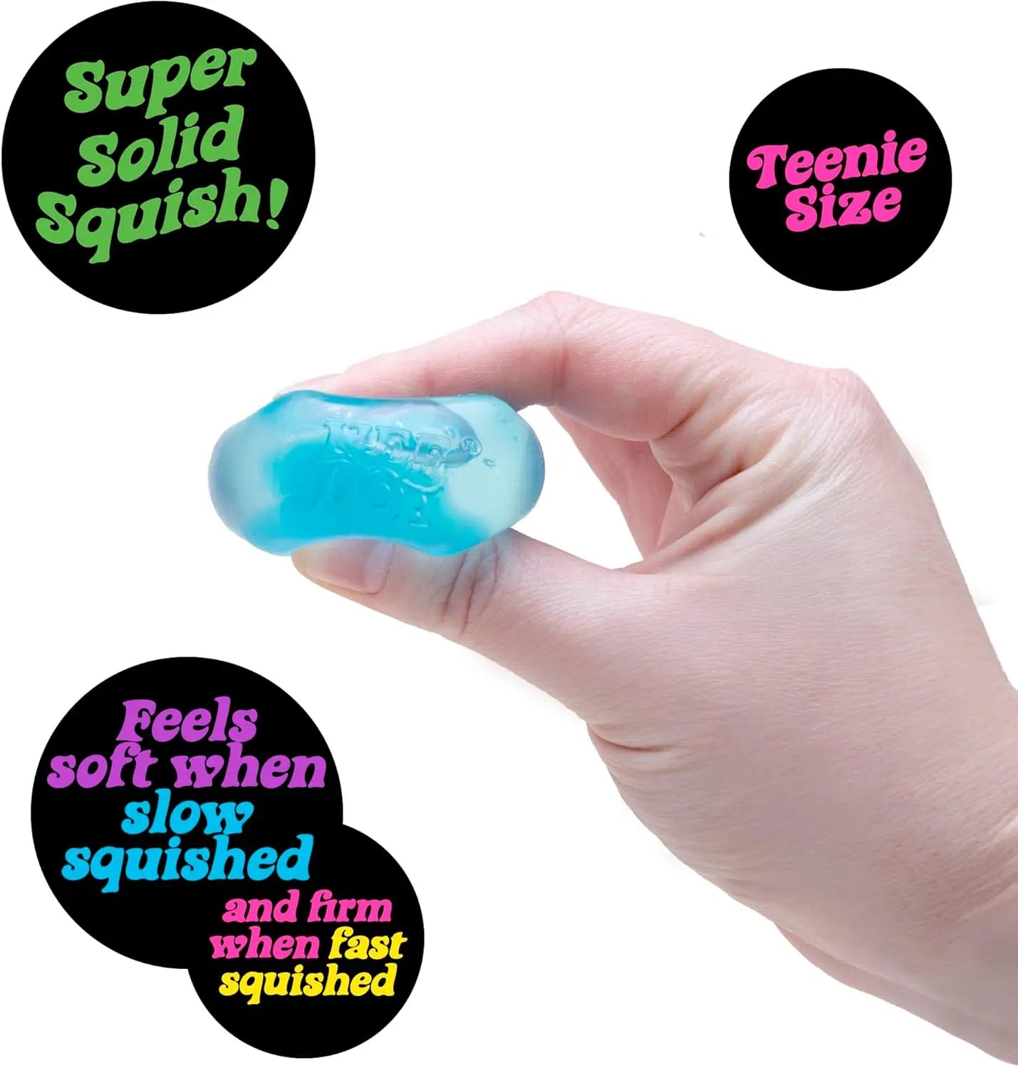 Needoh Nice Cube Sensory Toy for Anxiety Relief and Stress