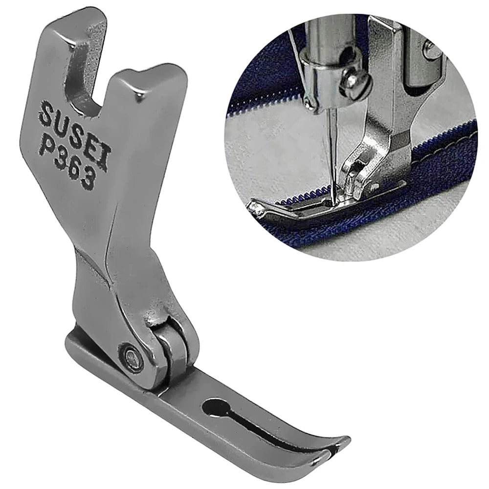 OZXHIXU Zipper Presser Foot Set For Singer Brother Juki Lockstitch